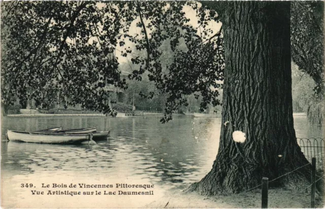 CPA AK Vincennes Vue Artistique s le Lac Daumesnil FRANCE (1283230)