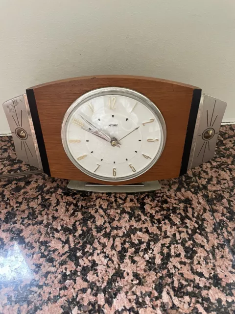 METAMEC. Retro Vintage. 60s/70s Electric Clock.