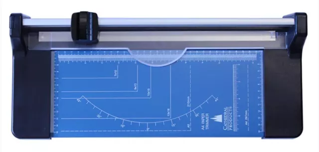 A3 A4 A5 Paper Photo Trimmer Cutter Ruler Cathedral Precision Rotary Guillotine 2
