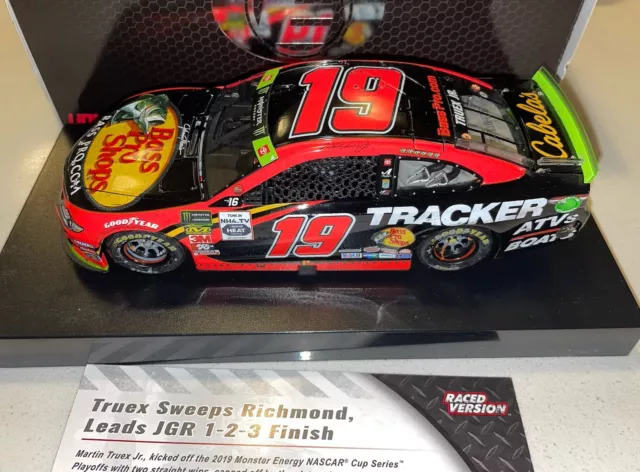 Martin Truex Jr 2019 Richmond Win Race versión Bass Pro Shop 1/24 Elite