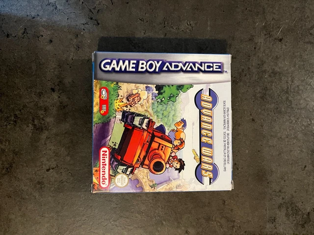 Boîte Et Notice Advance Wars Pour Game Boy Advance - Sans Le Jeu - Très Bon état (NEU6)