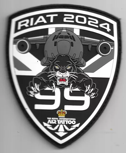 RAF PATCH 99 Squadron Riat 2024 Royal Air Force Squadron Patch EUR 26