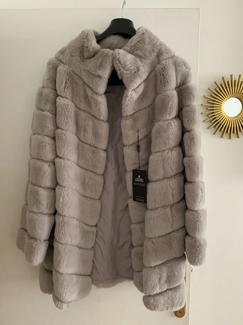 Manteau fourrure hotsell de lapin
