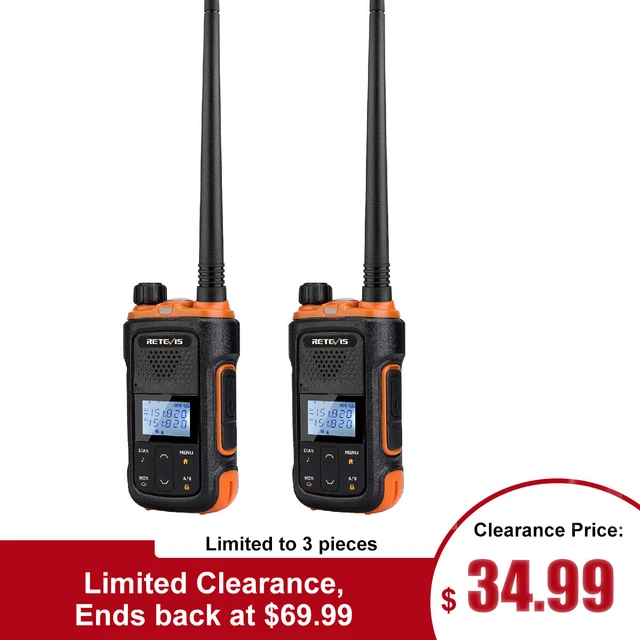 Retevis RB27V MURS Two Way Radio 11 NOAA Weather Dual Watch&FM Night Camping 2X Retevis RB27V MURS Two Way Radio 11 NOAA Weather Dual Watch&FM Night Camping 2X