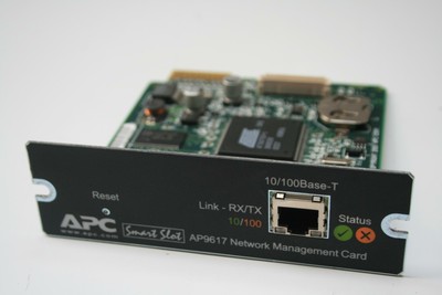 Used used APC UPS 10/100 Mbps Web SNMP Network Management Card ap9617 at56753-1u 