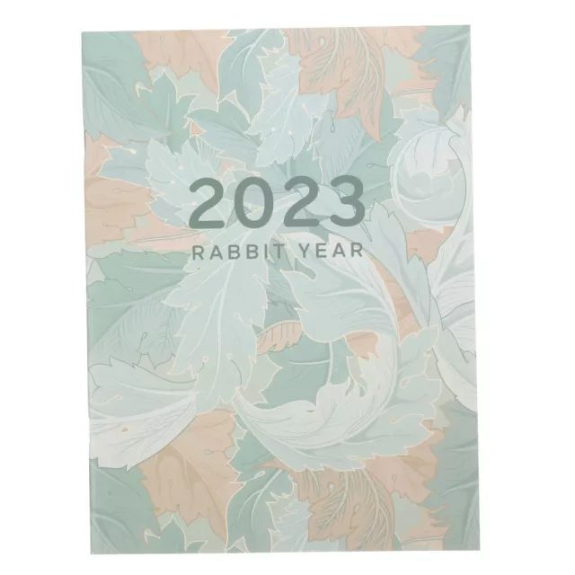2023 Agenda Book Paper Work Calendar Notebook Habit 2022-2023 Planner