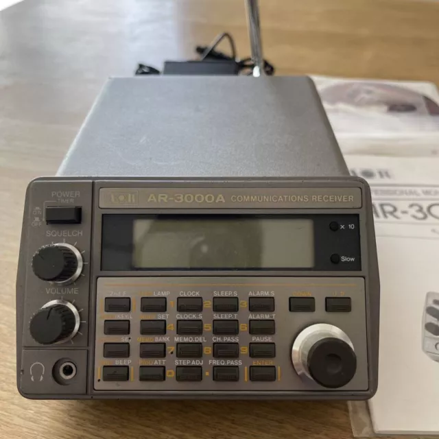 AOR AR3000A Communications Receiver - 100KHz to 2000MHz wide band