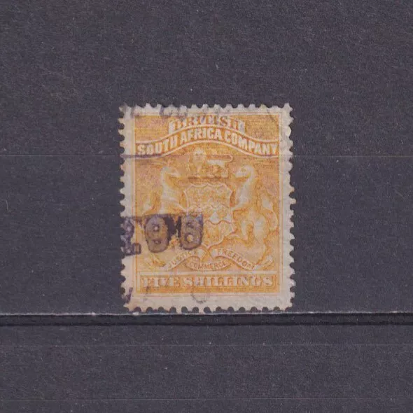 BRITISH SOUTH AFRICA COMPANY RHODESIA 1892, SG# 8, CV £60, Used
