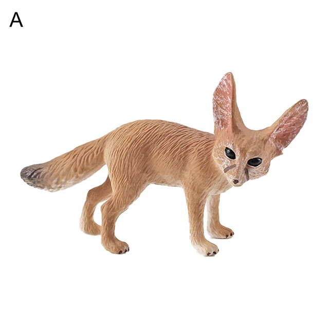 Animal Sculpture Simulated Birthday Gift Home Decoration Fennec Fox Maned Wolf A