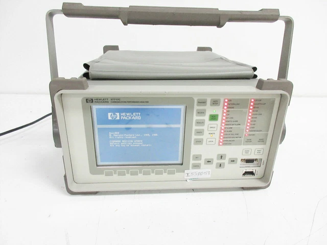 HP 37717C A3B A3R UH1 USS COMMUNICATIONS PERFORMANCE ANALYZER ~ 717c