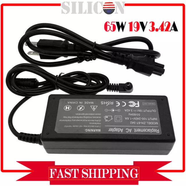 New AC Adapter Charger For Acer Aspire R15 R5-571T-59DC Laptop Power Supply Cord