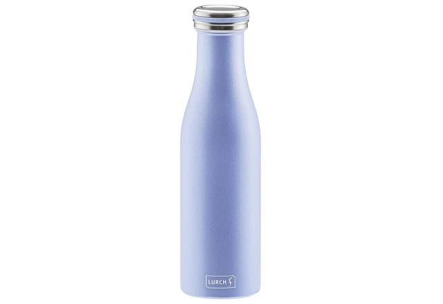 LURCH HAUSRAT Isolierflasche Edelstahl 500ml pearl blue