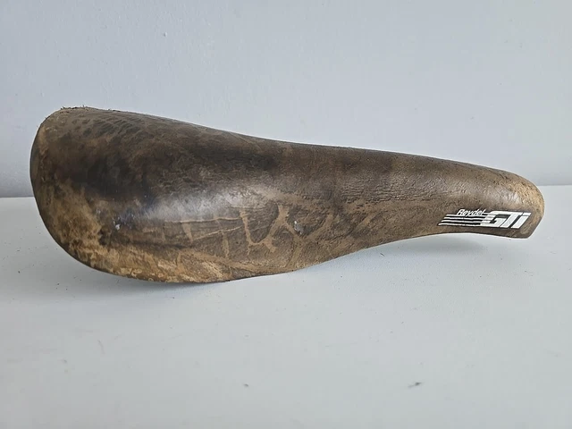 Selle Velo Ancien Reydel Cuir Marron