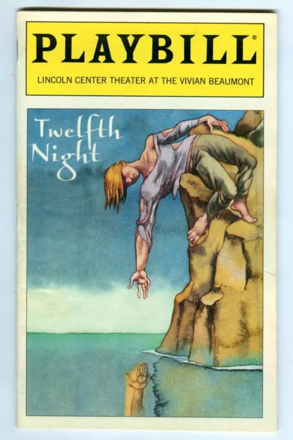 Rare 1998 TWELFTH NIGHT at Vivian Beaumont PLAYBILL! Paul Rudd! Kyra Sedgwick!