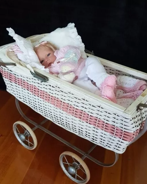 Solid Platinum Silicone Cuddle Baby Reborn Doll