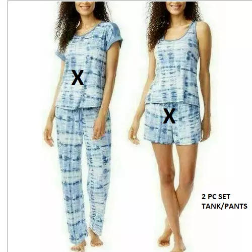 NWT Lucky Brand 3Pc Ultra Soft Lounge Top, Pants, Shorts Pajama Set  S,M,L,XL,XXL