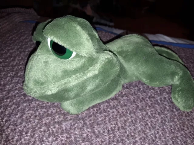 🐸🐸🐸 Doudou peluche  Grenouille verte Gros Yeux Dermot
