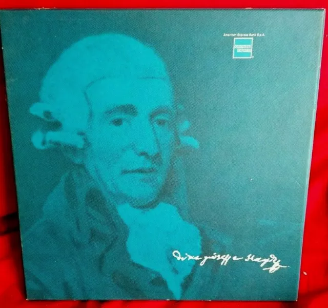 Joseph Haydn Di Me 3 LP Box Set Italie 1976 Menthe- Promo American Express Bank