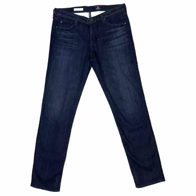 AG Adriano Goldschmied The Stilt Cigarette Leg Women 30R Stretch Dark Wash Jeans