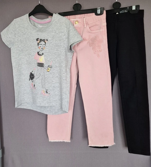 Pacchetto vestiti estivi per bambine età 6-7 anni. Usato. Condizioni perfette.