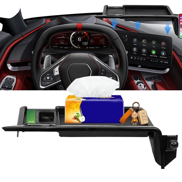 LFOTPP Kit Boîte De Rangement Tableau De Bord Suzuki Jimny - Support Téléphone Et Organisateur Console