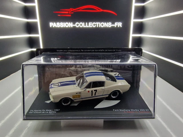 24H262 Voiture 1/43 CENTAURIA 24 Heures Mans : SHELBY GT350 1967 #17 C