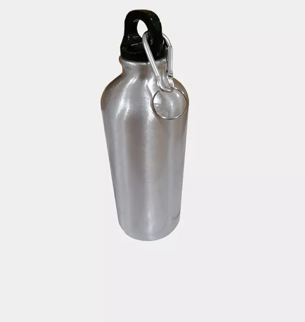 10pcs 600ml Sublimation Coated Blank Silver Aluminum Sports Water Bottle for DIY