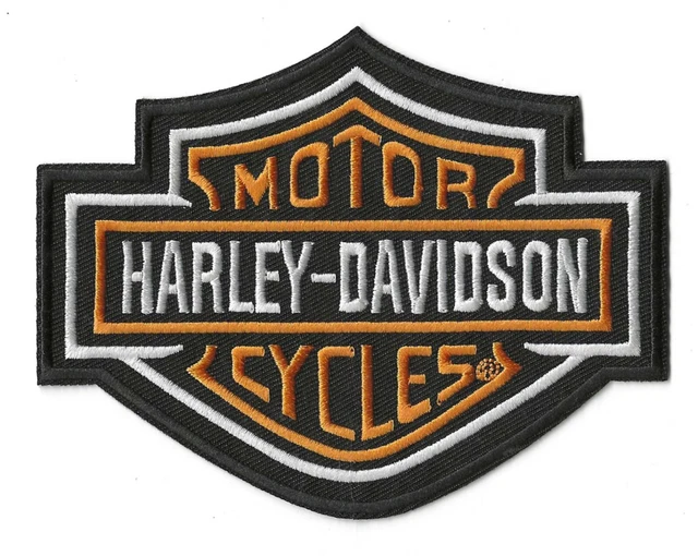 Harley-Davidson 3″ Bar & Shield Aufnäher - Offizieller Stickpatch Für Echte Fans