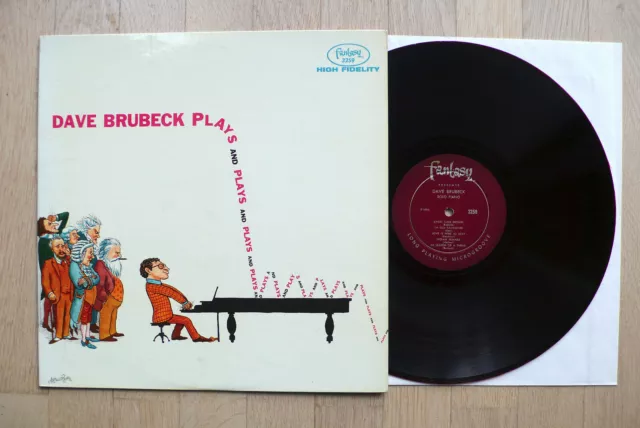 LP Dave Brubeck - Plays - US Fantasy red vinyl