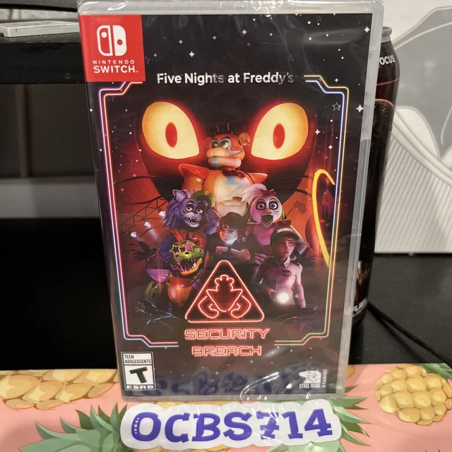BRAND NEW! FIVE Nights at Freddy's Security Breach Nintendo Switch £