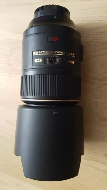 Nikkor AF-S VR Micro 105 mm f/2,8 G IF-ED VR , TOP Zustand, Macro-Objektiv Nikon 3