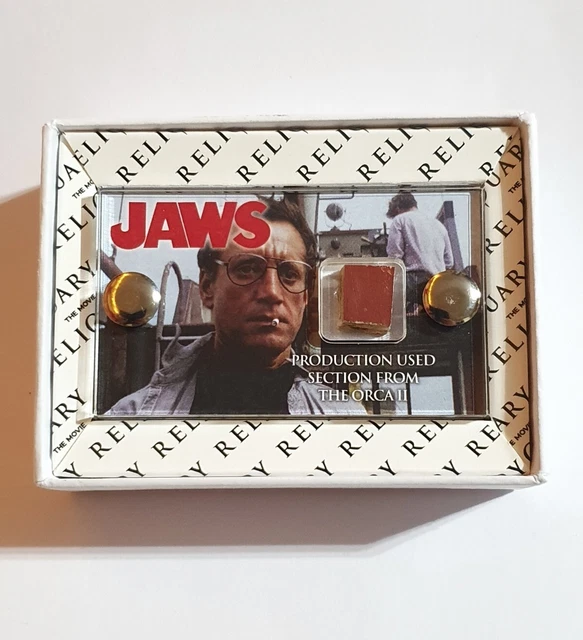 JAWS PRODUCTION USED Movie Prop Orca 2 display original film prop with ...