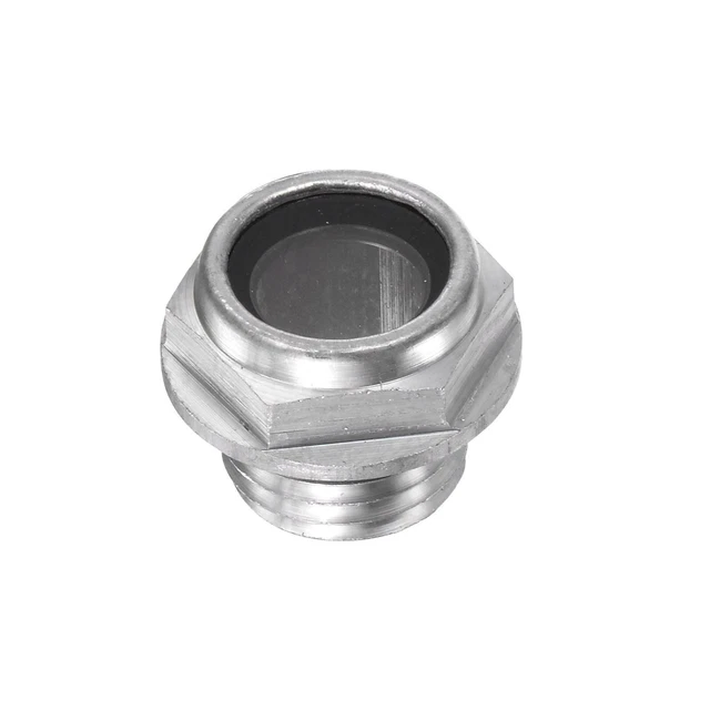 Aire Compresor Aceite Nivel Indicador Mirilla Vidrio M14x1,5mm Macho Roscado