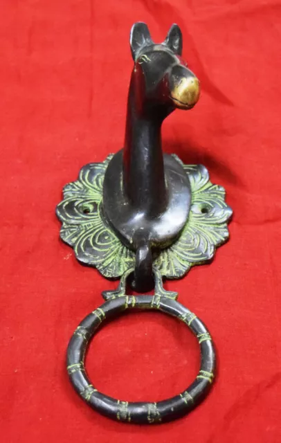 Australian Horse Shape Door Knocker Brass Handmade Vintage Style door knocker GK