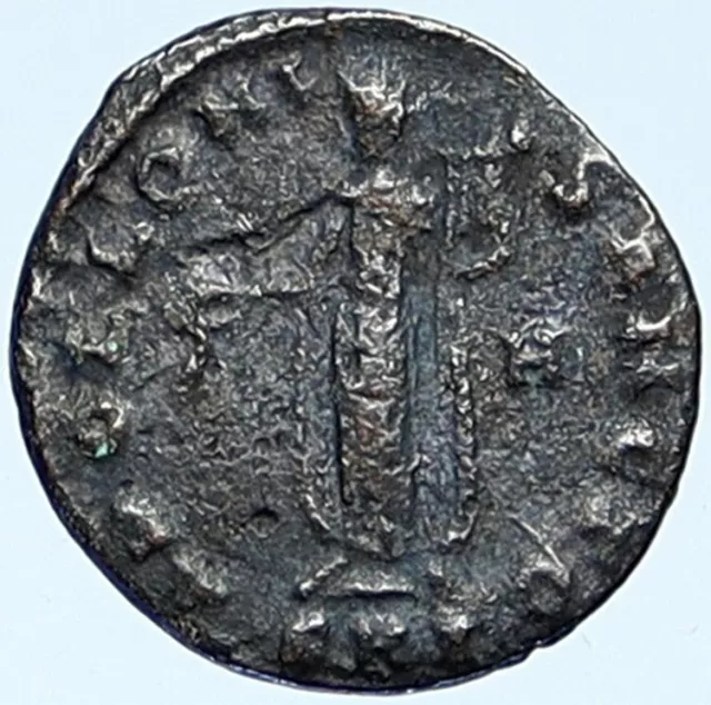 MAXIMINUS II DAIA Ancient 310AD Roman Coin APOLLO Christian Persecution i109229