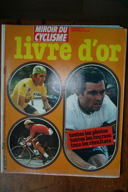 MIROIR DU CYCLISME N° 312 DU 01/1982 CALENDRIER