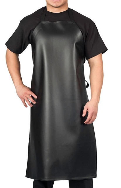Heavy Duty Waterproof Vinyl Apron Extra Long – Dishwashing, Butcher, Dog Groomin