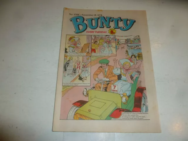 BUNTY Comic - No 1088 - Date 18/11/1978 - UK Paper Comic