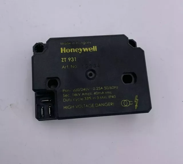 Satronic Honeywell Transformateur Zt 931 Zündgenerator Wolf Etc