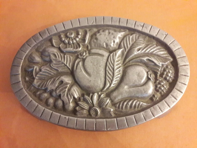 Vieux Dessous De Plat En Alu Tout Brillant - Super Déco Cuisine Vintage