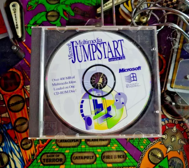 Microsoft Multimedia Jumpstart - Vintage Computer Software - Windows 3.1/95