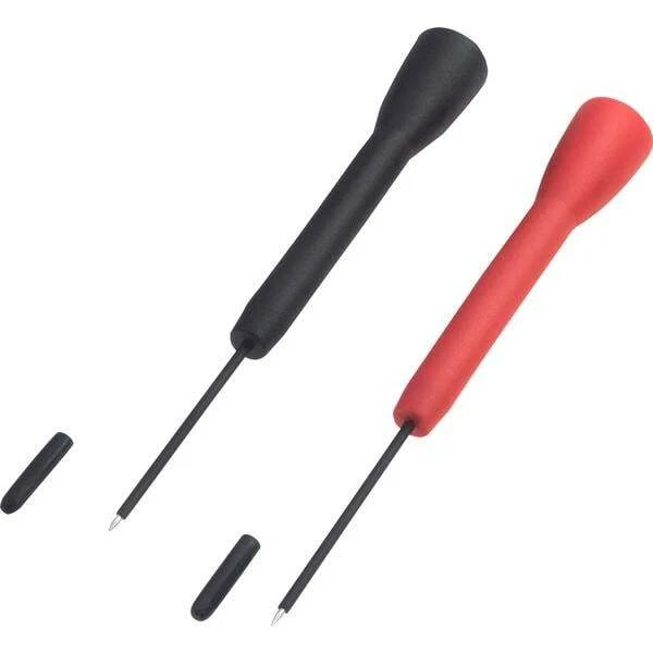 Puntali 2Pcs Multimetro digitale Punta dell'ago Tester per cavi Sonda per 10A 1000V(02