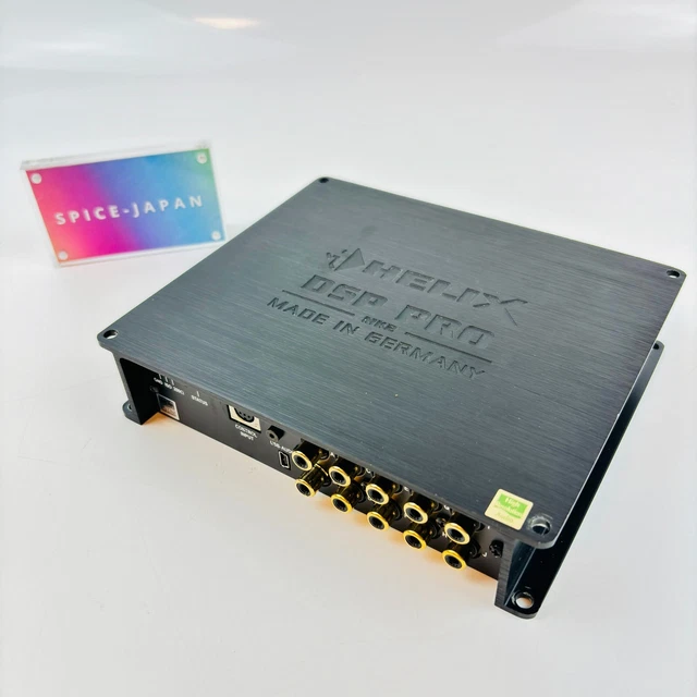 HELIX DSP PRO MK2 10 Channel Car Digital Signal Processor Tested 