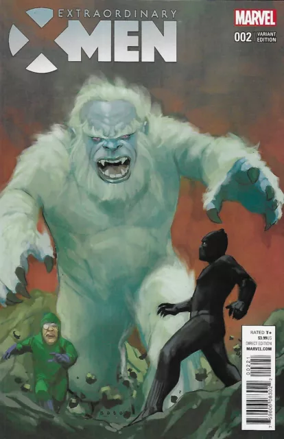 Extraordinary X-Men Comic 2 Cover B Incentive Jack Kirby Monster Variant 2015