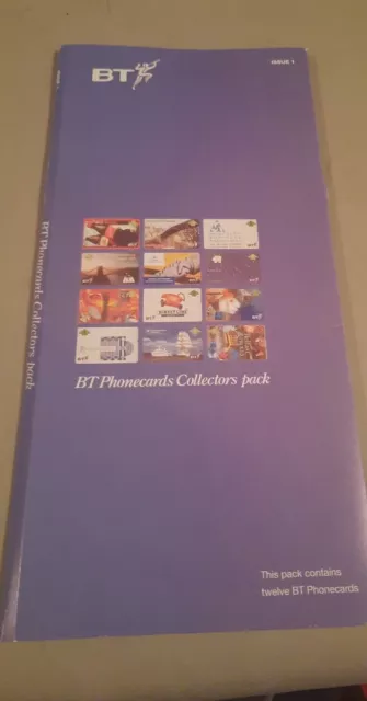 BT 1995 Phonecards Collectors pack Issue 1  Limited edition