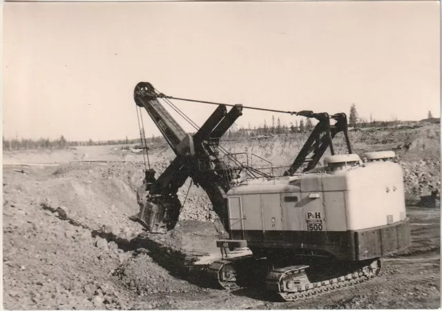 Foto P&H Bagger Baumaschine