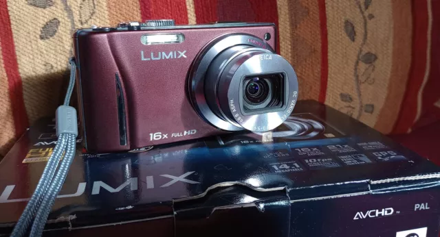 Panasonic LUMIX DMC-TZ22 14,1 MP Digitalkamera - Braun 2