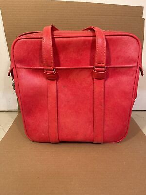 SAMSONITE Silhouette Luggage Travel Tote Bag Carry On Overnight 14x15x7 Vintage
