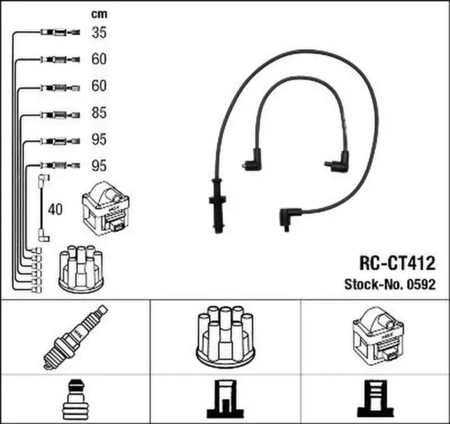 Ignition NGK pour Peugeot,