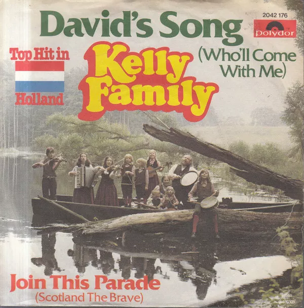 Kelly Family* - David's Song (Who'll Come With Me) (7", Single) (Very Good (VG)
